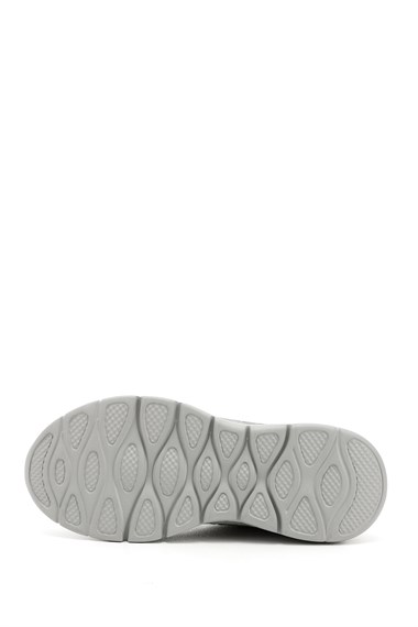 Erkek Buz Triko Bağcıklı Comfort Sneaker