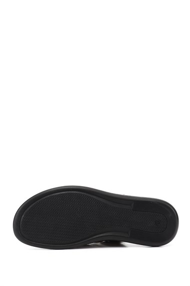 Erkek Ceviz Hakiki Deri Comfort Sandalet