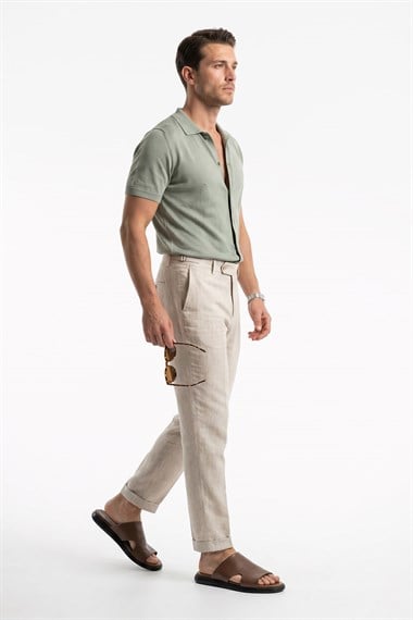 Erkek Ceviz Hakiki Deri Terlik