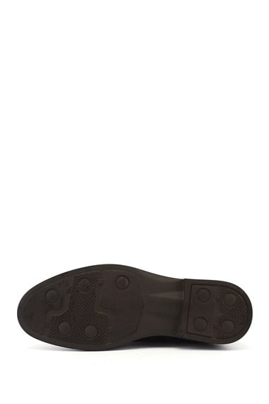 Mens Brown Antique Laced Genuine Leather Classic Shoes