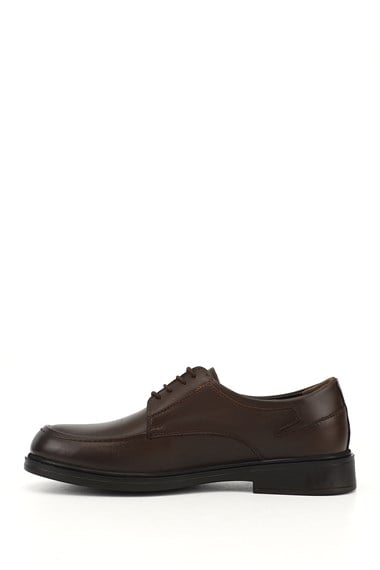 Mens Brown Antique Laced Genuine Leather Classic Shoes