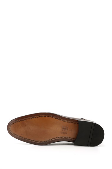 Mens Brown Antique Laced Leather Sole Genuine Leather Classic Shoes