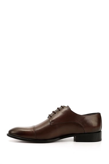 Mens Brown Antique Laced Leather Sole Genuine Leather Classic Shoes