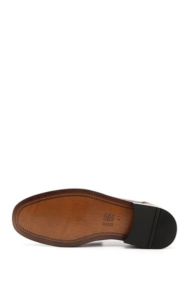 Mens Brown Antique Leather Sole Genuine Leather Classic Shoes