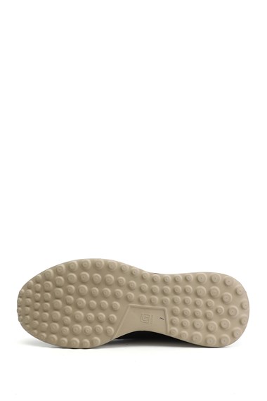 Erkek Kahve Süet Bağcıklı Hakiki Deri Sneaker