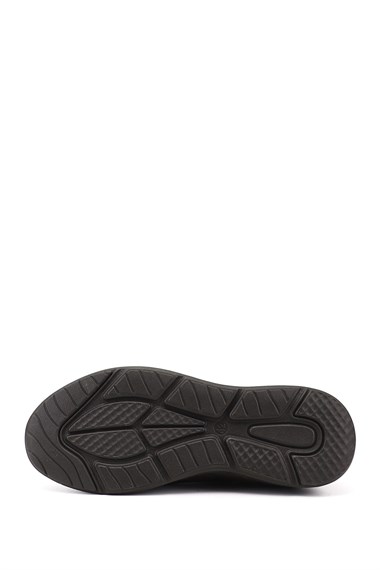 Erkek Kahverengi Bağcıklı Hakiki Deri Sneaker