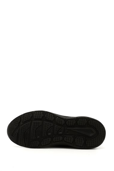 Mens Brown Lace-Up Genuine Leather Comfort Sneaker