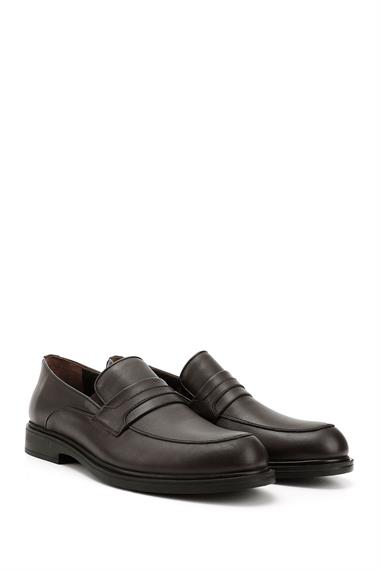 Mens Brown Genuine Leather Classic Shoes