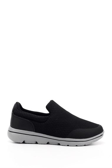 Mens Charcoal Comfort Sneakers
