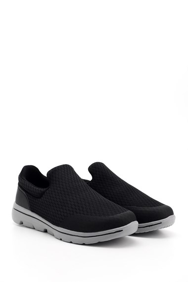 Mens Charcoal Comfort Sneakers