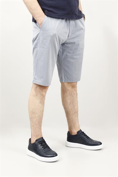 Erkek Lacivert Antik Bağcıklı Hakiki Deri Comfort Sneaker
