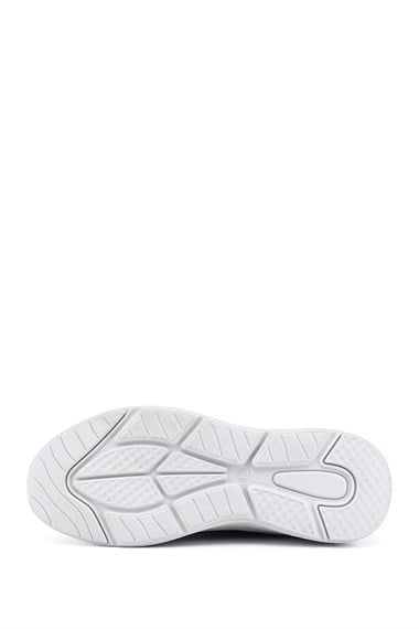 Erkek Lacivert Bağcıklı Kauçuk Taban Hakiki Deri Sneaker