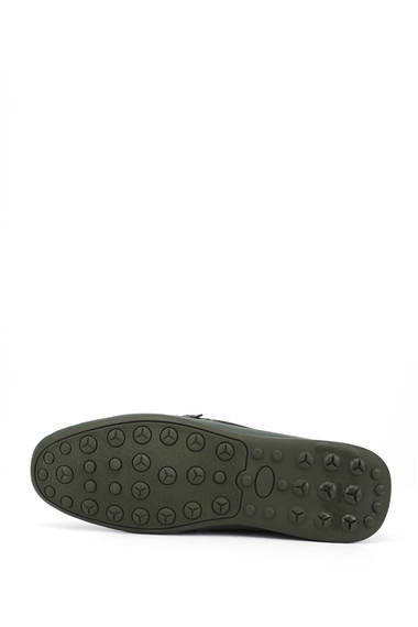 Erkek  Rok Hakiki Deri Loafer Ayakkabı