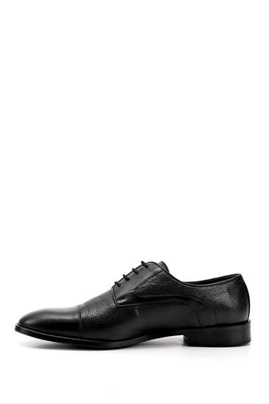 Mens Black Lace-Up Genuine Leather Classic Shoes