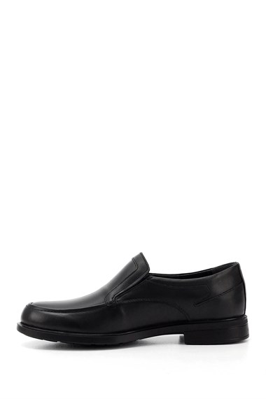 Mens Black Genuine Leather Classic Shoes