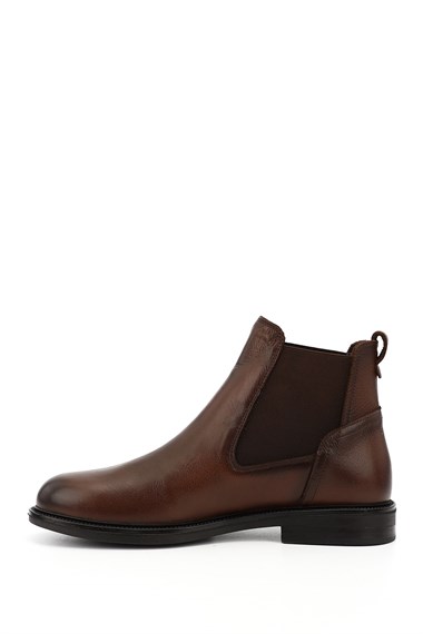 Mens Tan Antique Rubber Sole Genuine Leather Classic Boots