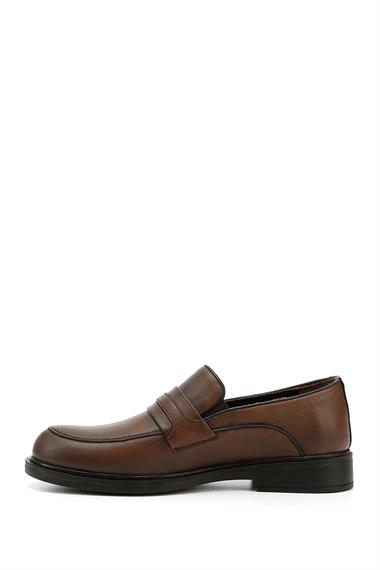 Mens Tan Genuine Leather Classic Shoes