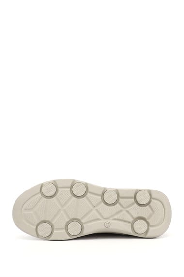 Erkek Vizon Nubuk Bağcıklı Hakiki Deri Comfort Ayakkabı
