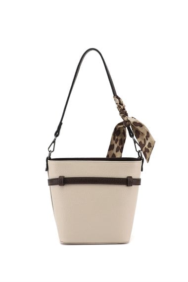 Kadın Bej Uzun Askılı Omuz Çantası