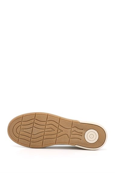 Kadın Beyaz Rok Hakiki Deri Comfort Loafer