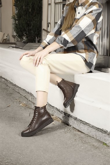 Gon Genuine Leather Womens Boots  10402