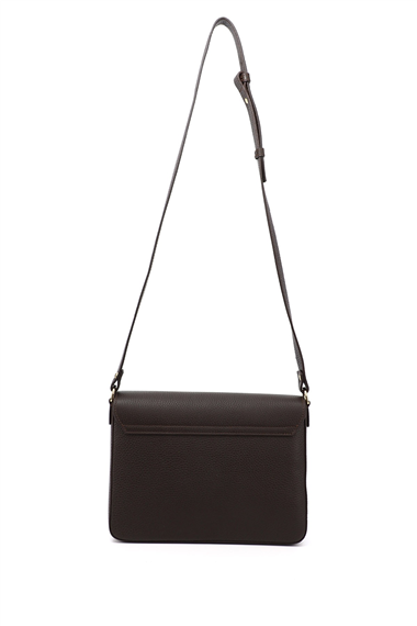 Women Coffee Floter Genuine Leather Shoulder Bag