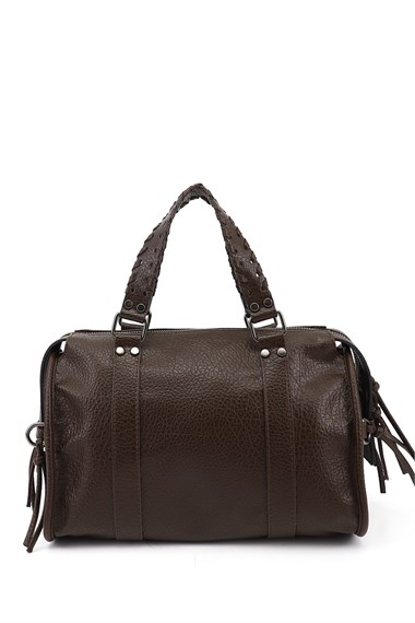 Womens Brown Hand and Shoulder Bag