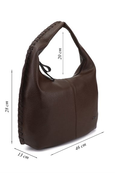 Womens Brown Shoulder Bag