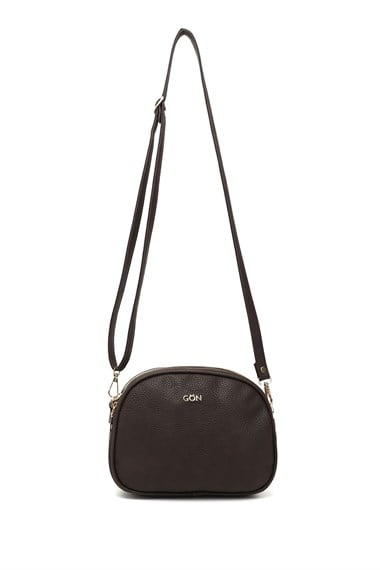Womens Brown Long Strap Shoulder Bag