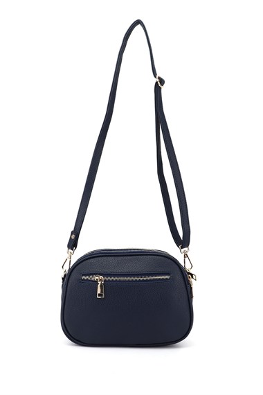 Women’s Navy Blue Long Strap Shoulder Bag