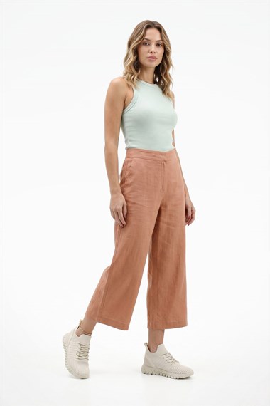 Kadın Nude Triko Bağcıklı Memory Foam Tabanlıklı Comfort Sneaker
