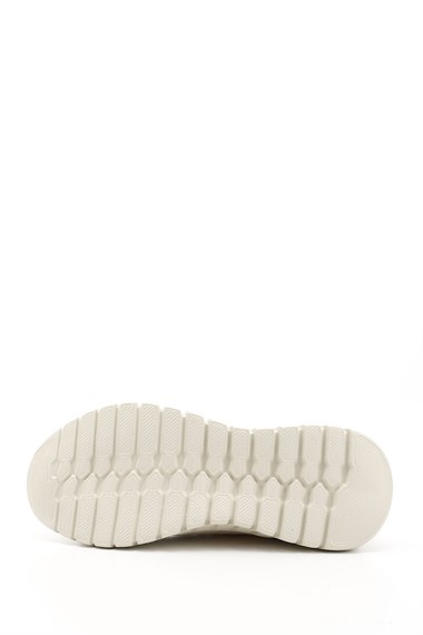 Kadın Nude Triko Bağcıklı Memory Foam Tabanlıklı Comfort Sneaker