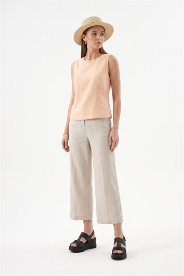 Kadın Siyah Dolgu Topuklu Hakiki Deri Sandalet