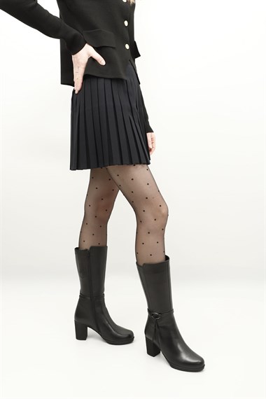 Mens Tan Antique Zippered Genuine Leather Outdoor Boots