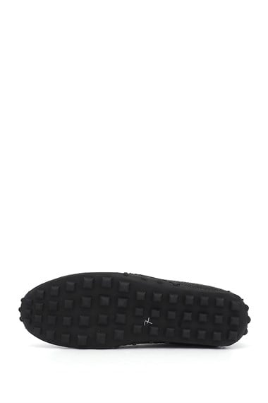 Kadın Siyah Floter Fiyonklu Hakiki Deri Comfort Loafer