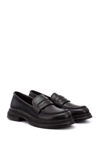 Kadın Siyah Loafer Ayakkabı
