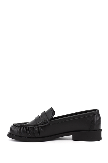 Kadın Siyah Loafer Ayakkabı