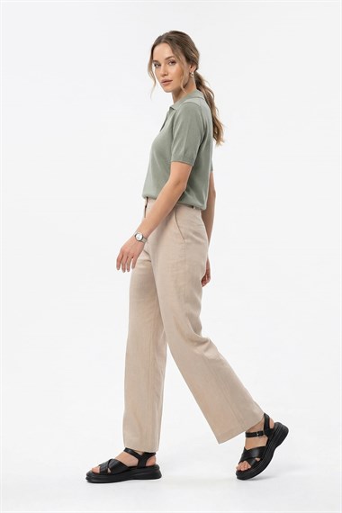 Kadın Siyah Tokalı Bantlı Hakiki Deri Sandalet