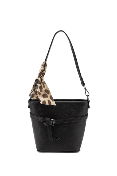 Kadın Siyah Uzun Askılı Omuz Çantası