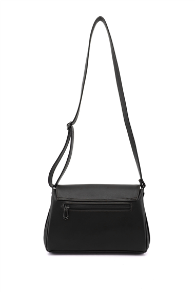 Kadın Siyah Uzun Askılı Omuz Çantası