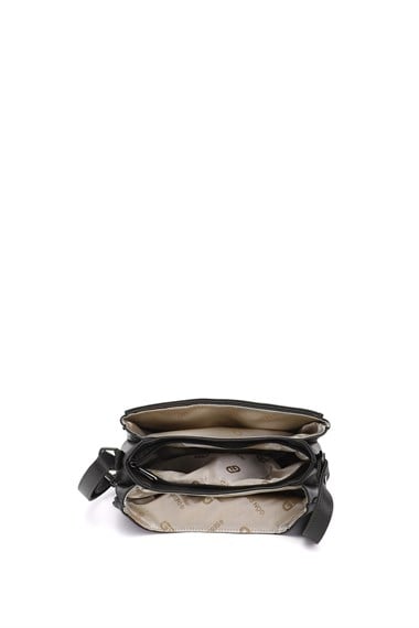 Kadın Siyah Uzun Askılı Omuz Çantası