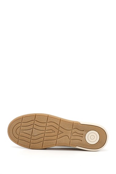 Kadın Taba Antik Rok Hakiki Deri Comfort Loafer