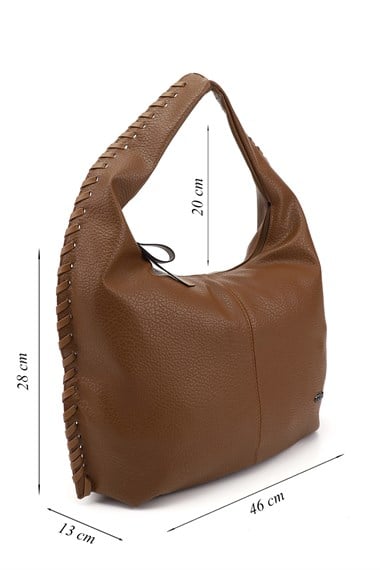 Womens Tan Shoulder Bag