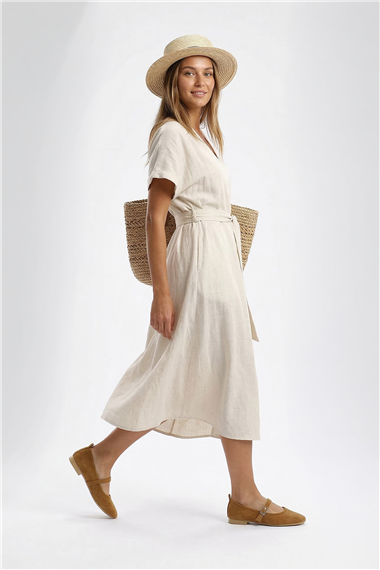 Kadın Taba Süet Mary Jane Babet