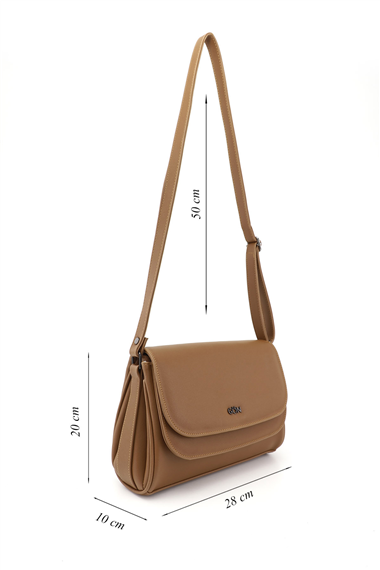 Kadın Taba Uzun Askılı Omuz Çantası