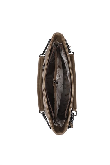 Womens Mink Tassel Shoulder Bag