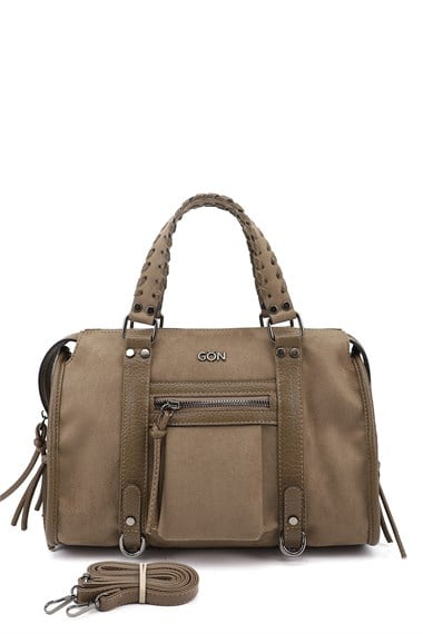 Women’s Mink Suede Mink Hand and Shoulder Bag