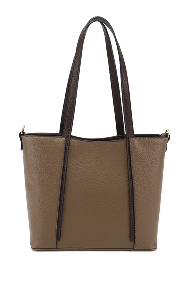 Kadın Vizon Uzun Askılı El ve Omuz Çantası