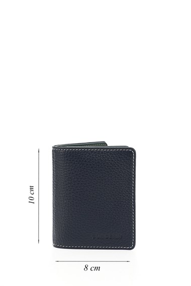 Laciye Yeşil Gön Hakiki Deri Unisex Kartlık 06499
