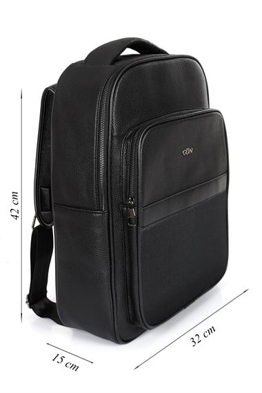Siyah Unisex Laptop Ve Sırt Çantası
